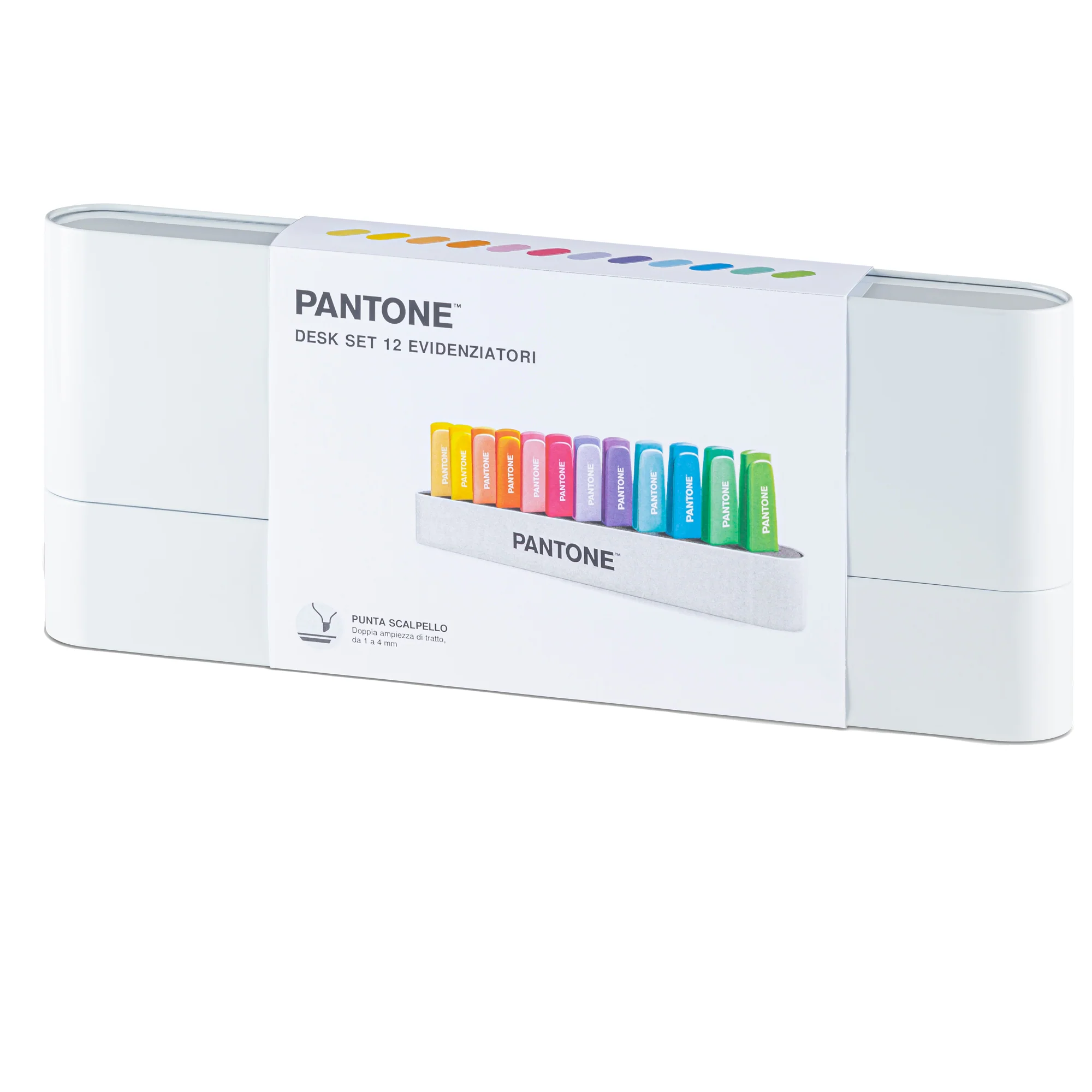 Pantone - Desk Set 12 evidenziatori