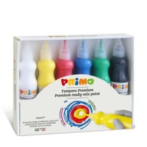 Primo Tempera Alta Qualità Colour & Fun 75 ml - Set da 6