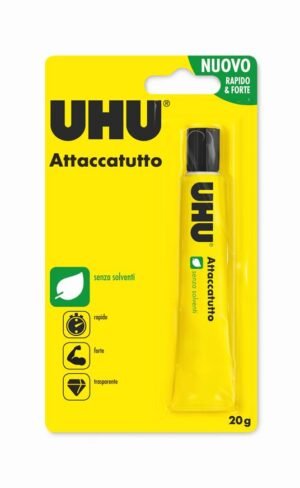 Uhu Colla Liquida Attaccatutto Senza Solventi 20 gr