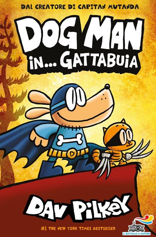 Che ci fa Dog Man dietro le sbarre? Dog Man, sei in arresto! Marcirai nel canitenziario per mooolto tempo! Seguimi, bello!!! Età di lettura: da 7 anni.