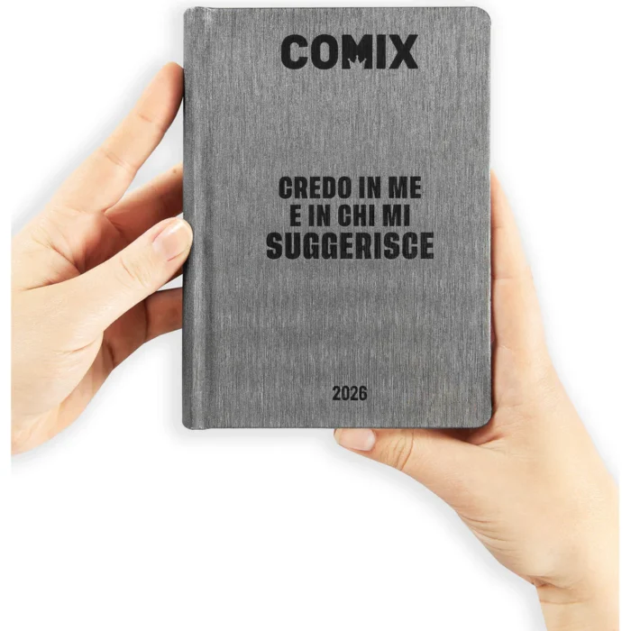 Comix. Diario Mini 2025-26 Argento