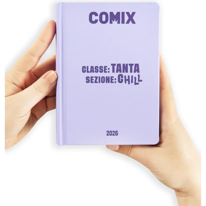 Comix. Diario Mini 2025-26 Lilla