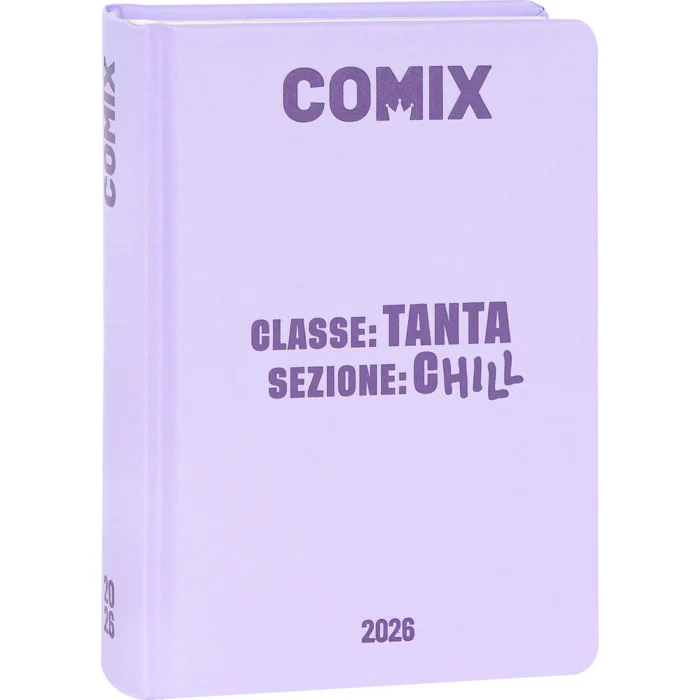 Comix. Diario Regular 2025-26 Lilla