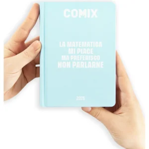 Comix. Diario Mini 2025-26 Azzurro