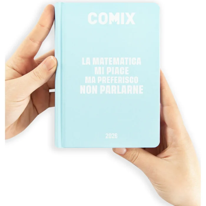 Comix. Diario Mini 2025-26 Azzurro
