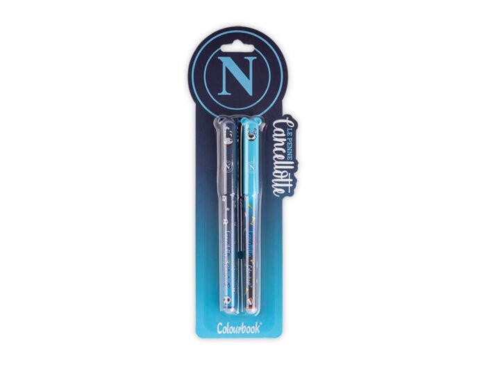 Penne Cancellotte SSC Napoli by Colourbook – Set da 2 Pezzi