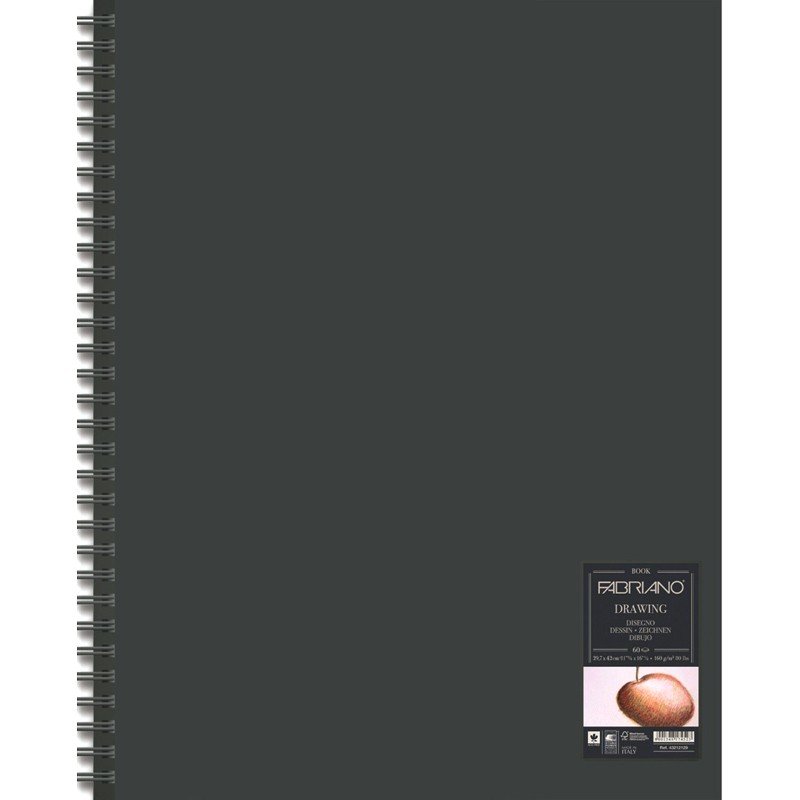BLOCCO FABRIANO DRAWING CON SPIRALE A3 160 GR 80 FF