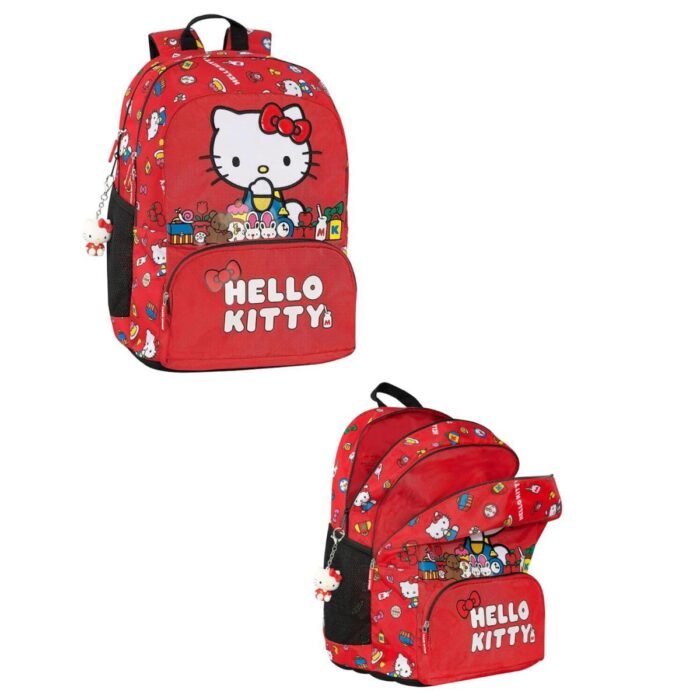 Zaino Hello Kitty rosso