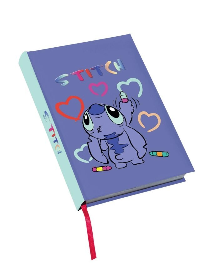 Diario scuola 12 mesi non datato. Stitch