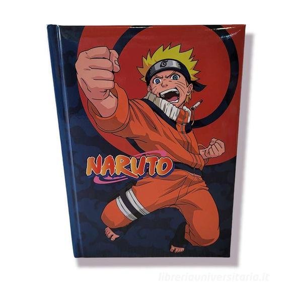 Diario standard 12 mesi non datato. Naruto