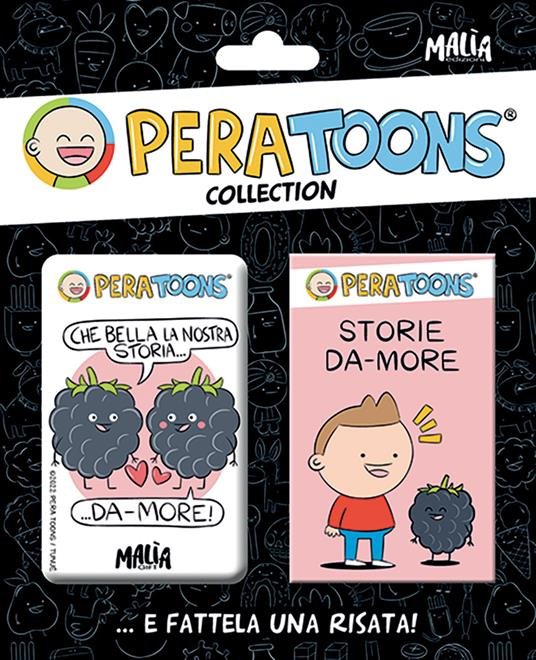 Magnete storia da-more. Pera Toons collection. Con booklet