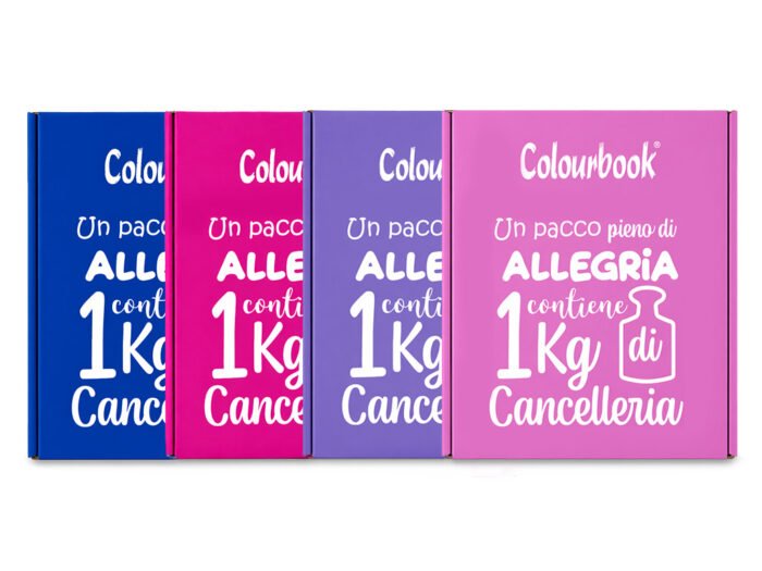 BOX SORPRESA 1KG DI CANCELLERIA COLOURBOOK