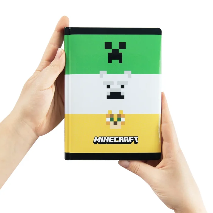 Diario Minecraft 2026-27 Pixel Stripe