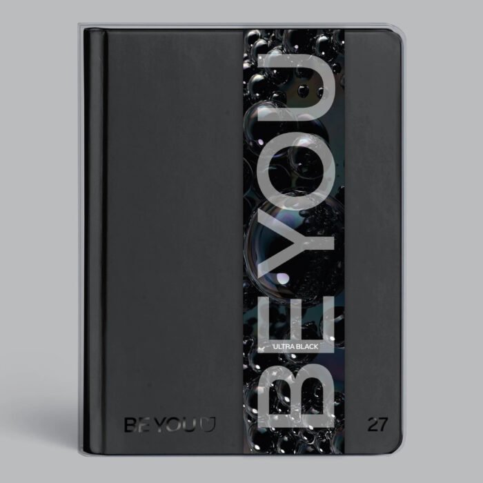 Diario BE YOU 12 Mesi 2026/2027 13,5×18,5cm Black