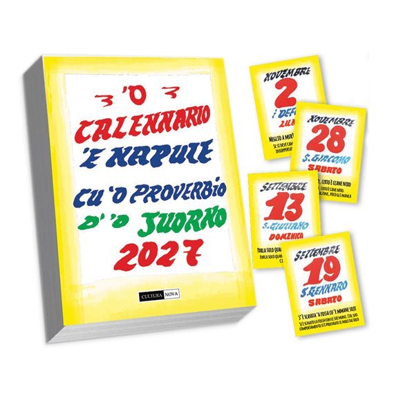Calendario Napoletano 2027 di Amedeo Colella